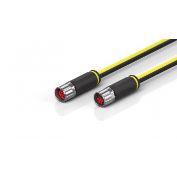 ZK7608-3031-A100 B17, ENP cable, PUR, 5 G 1.5 mm² + (1 x 4 x AWG22), drag chain suitable, key 2 (400 V AC) 10.00 m