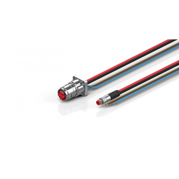 ZK7624-BQ00-0410 B17, ECP cable, PUR, 4 x 1.5 mm² + (1 x 4 x AWG22), drag chain suitable, key 2 (user-defined voltage)