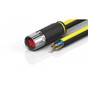 ZK7825-3100-A470 B40, ECP cable, PUR, 5 G 16.0 mm² + (1 x 4 x AWG22), drag chain suitable, key 2 (400 V AC)