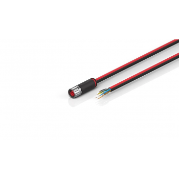 ZK7908-3100-0736 B17, ECP cable, PUR, 5 G 1.5 mm² + (1 x 4 x AWG22), drag chain suitable, key 3 (user-defined voltage)