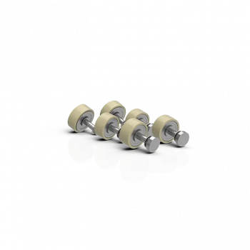 ZX9011-0070 set of rollers, 6 rollers (plastic coated), suitable for mover AT9011-0070-xxxx