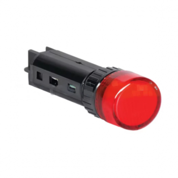 16mm RED PANEL MOUNT LED PILOT LIGHT 24VAC/DC