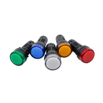 22mm RED/GREEN LED PILOT LIGHT 24VAC/DC