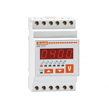 3PH DIGITAL VOLTMETER 15-660VAC RELAY