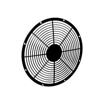 BLK PLAS FINGER GUARD 120x120mm