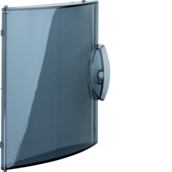 Door for mini-enclosure Gamma / GD, 4 Mod wide, Transparent