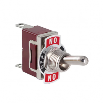 15A STANDARD POWER TOGGLE SWITCH 1 POLE 3 POSITIONS ON-OFF-ON