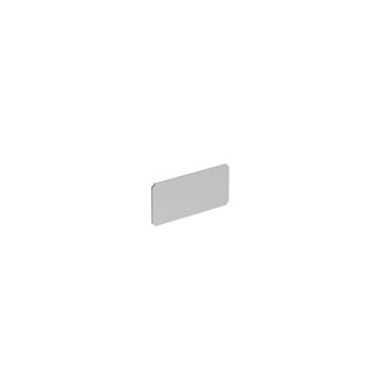 SILVER ADHESIVE LABEL