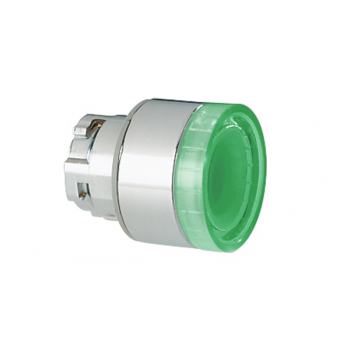 ILLUMINATED PUSHBUTTON GREEN ACTUATOR
