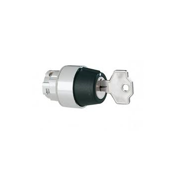 O-I KEY SELECTOR SWITCH HEAD, ACTION: Spring return from right