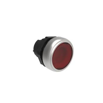 ALTERNATE ACTION RED FLUSH ILLUMINATED PUSHBUTTON ACTUATOR