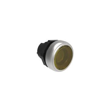 ALTERNATE ACTION YELLOW FLUSH ILLUMINATED PUSHBUTTON ACTUATOR