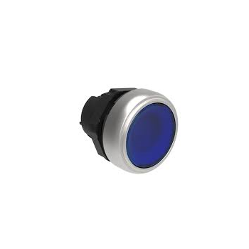 ALTERNATE ACTION BLUE FLUSH ILLUMINATED PUSHBUTTON ACTUATOR