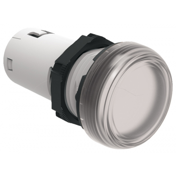MONOBLOCK CLEAR LED PILOT LIGHT 24VAC/DC