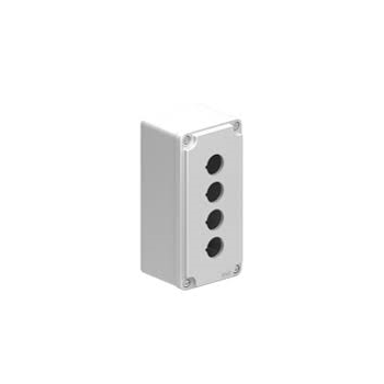 4 HOLE METAL PUSHBUTTON STATION