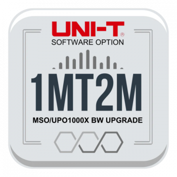 Digital Oscilloscopes, MSO/UPO1000X-1MT2M 200MHz BW Upgrade for MSO/UPO1104