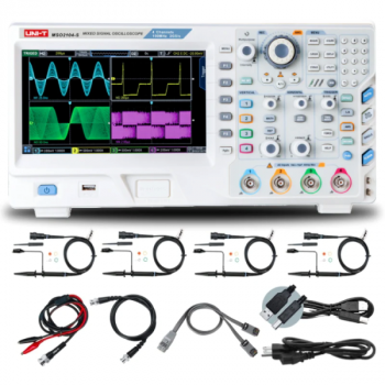 Digital Oscilloscopes, MSO2104-S 100MHz 4+16Ch MSO with Signal Generator