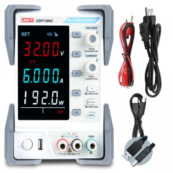 Programmable Linear Power Supplies, UDP1306C 1Ch Value-Series Linear DC Power Supply