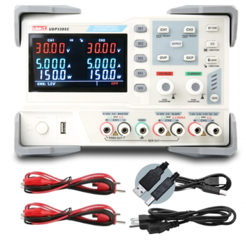 Programmable Linear Power Supplies, UDP3305C 3Ch Advanced-Series Programmable Linear DC Power Supply