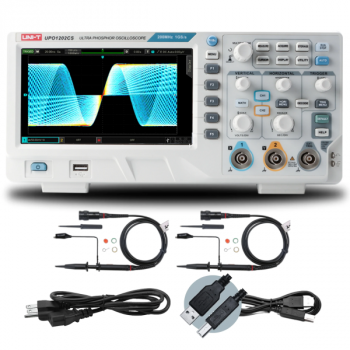 Digital Oscilloscopes, UPO1202CS 200MHz 2Ch DSO