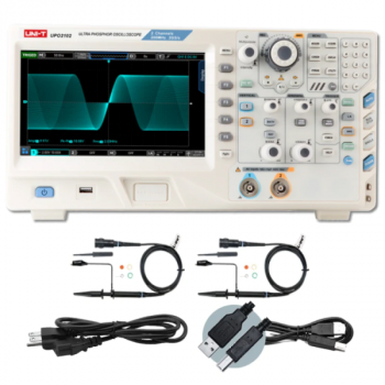 Digital Oscilloscopes, UPO2102 100MHz 2Ch MSO (w/o Logic Pod)