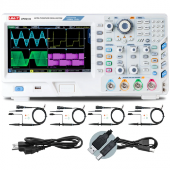 Digital Oscilloscopes, UPO2104 100MHz 4Ch MSO (w/o Logic Pod)