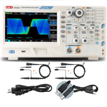 Digital Oscilloscopes, UPO3502E 500MHz 2Ch MSO (w/o Logic Pod)
