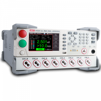 Hipot Testers, UT5320R-S4A: 4CH, AC / DC / IR programmable insulation