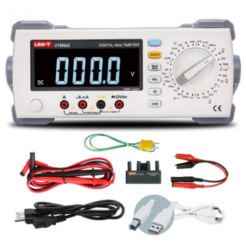 Digital Multimeter, UT8802E 4.5 Digit Value-Series Bench Digital Multimeter