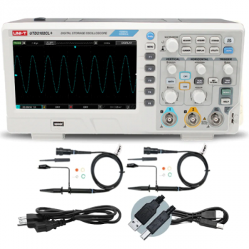 Digital Oscilloscopes, UTD2102CL+ 100MHz 2Ch DSO