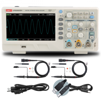 Digital Oscilloscopes, UTD2202CEX+ 200MHz 2Ch DSO