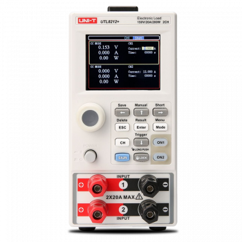 Programmable DC Electronic Loads, UTL8212+, (1-Channel, 40A, 400W)