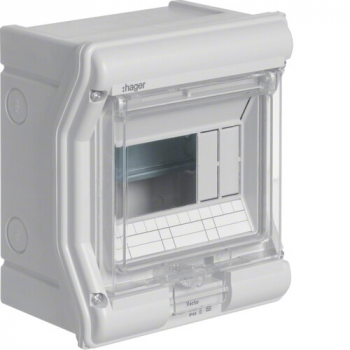 6 WAY IP65 SURFACE MOUNT DISTRIBUTION BOARD