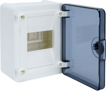 4 WAY SURFACE DISTRIBUTION BOARD TRANSPARENT DOOR