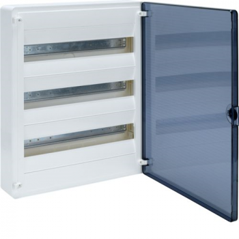 54 WAY SURFACE DISTRIBUTION BOARD TRANSPARENT DOOR
